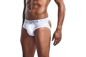 SKYSPER Jockstrap Athletic Supporters for Men Jock Strap Male Underwear Men's Thong Jockstrap Underwear