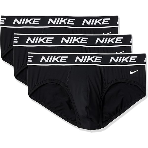 Nike Men`s Dri-FIT Essentials Micro Hip Briefs 3 Pack (B(KE1037