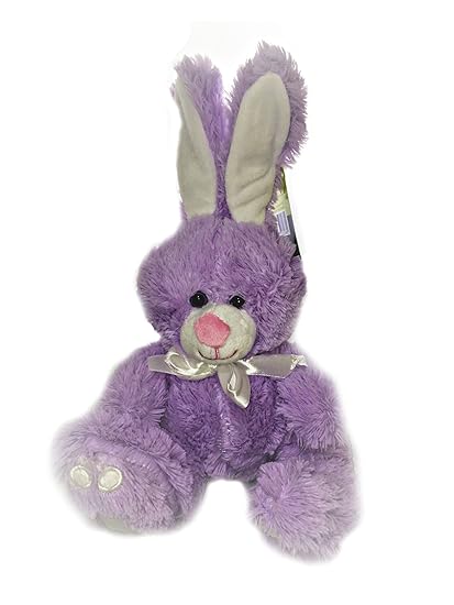purple stuffed bunny