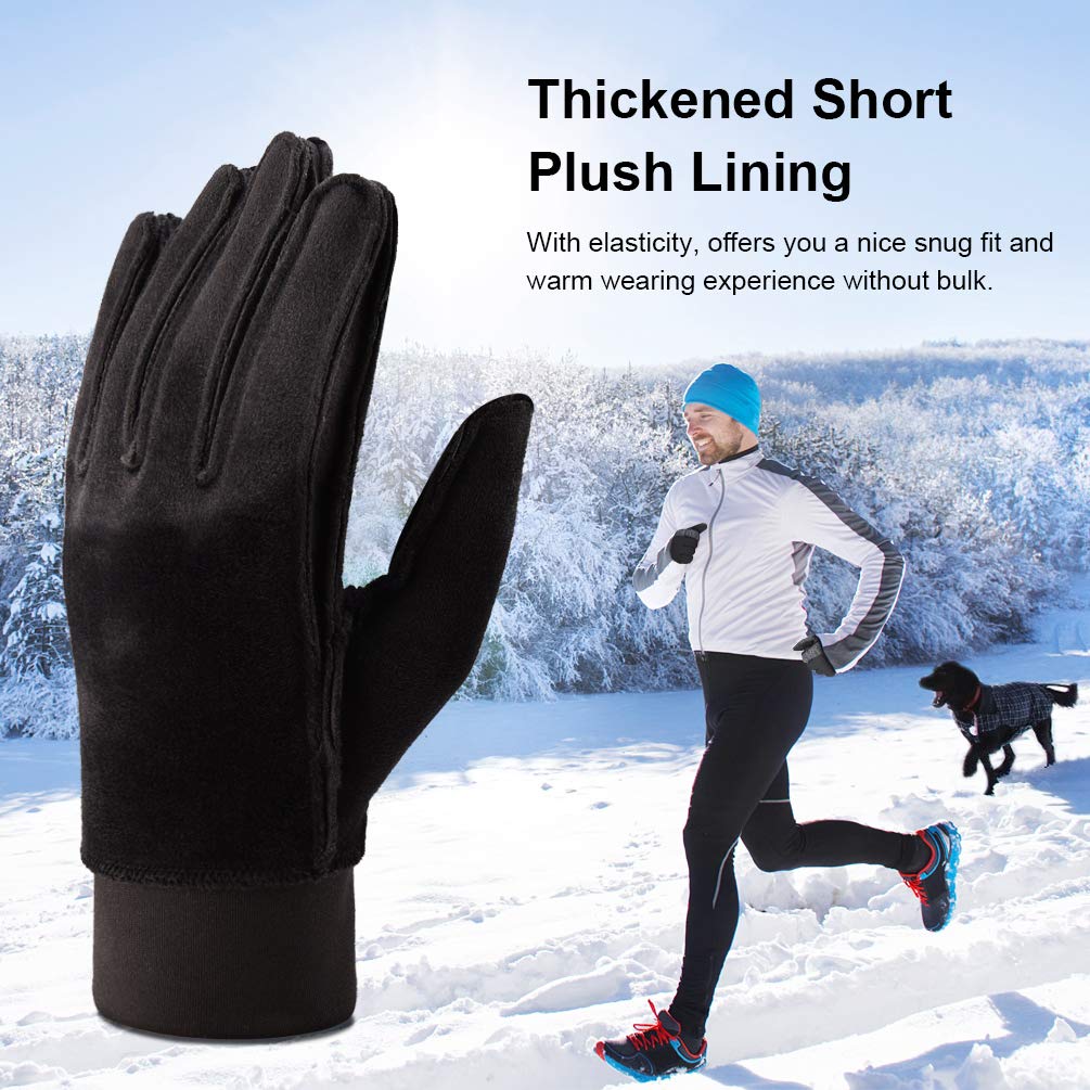 Winter Gloves Touch Screen Gloves Anti-slip Cycling Gloves Driving Gloves for Men Women