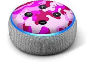 IT'S A SKIN Pink Camo,Camouflage - Vinyl Decal Skin Compatible with Amazon Echo Dot 3rd Generation Alexa - Decorations for Your Smart Home Speakers, great accessories gift for mom, dad, birthday, kids
