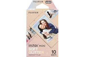 Fujifilm Instax Mini Film, Soft Glitter (10 Exposures)