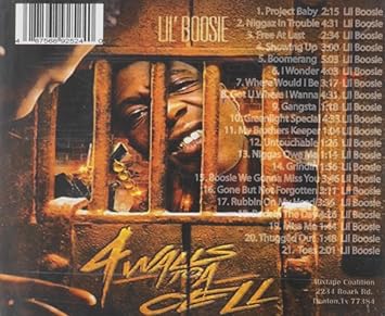 Lil Boosie 4 Walls To A Cell Amazon Com Music