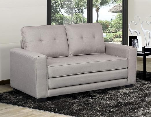 Amazon Com Us Pride Furniture Daisy Modern Fabric Loveseat And