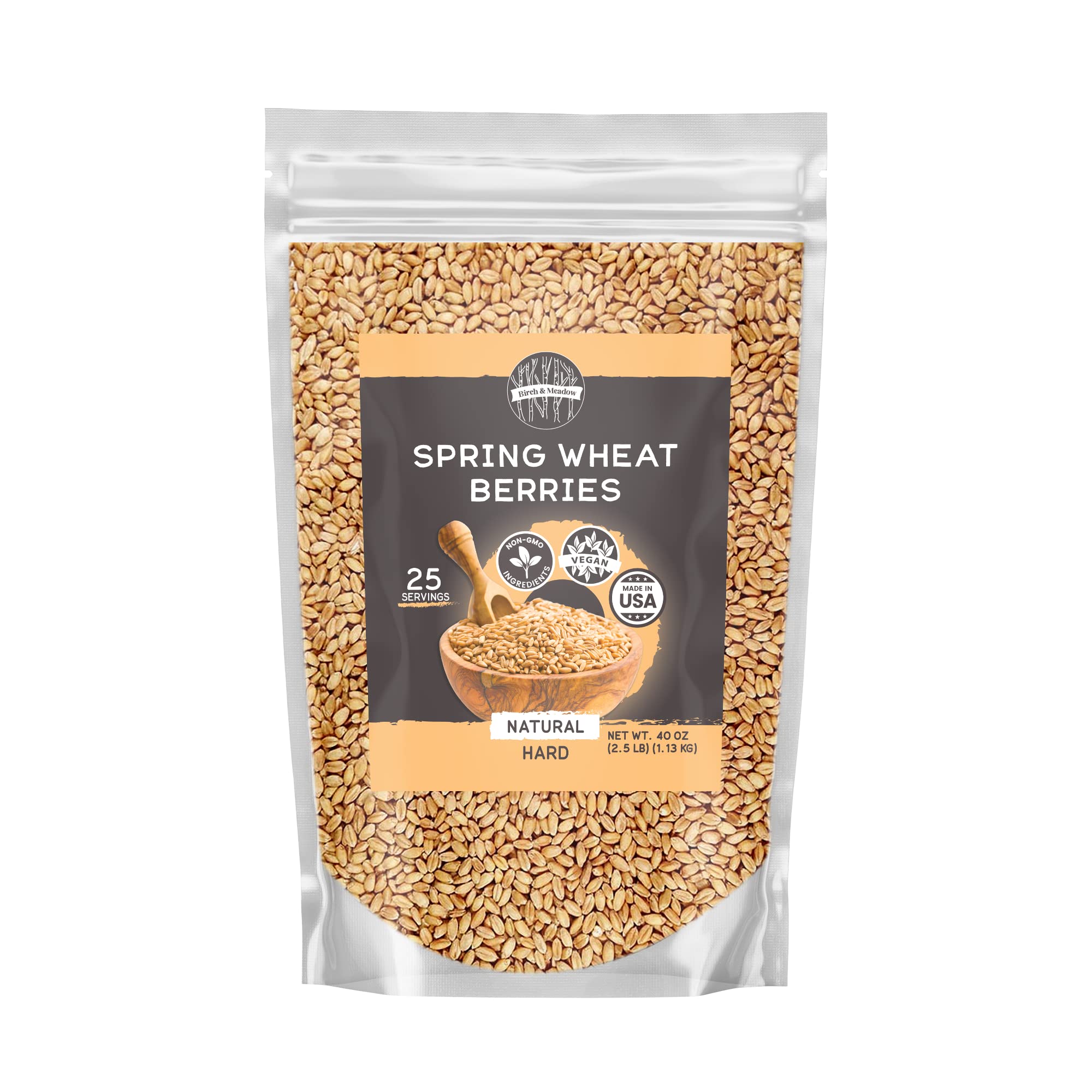 Birch & Meadow 2.5 lb of Spring Red Wheat