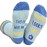 Doreen's Boutique Teacher Socks Teacher Looks Like This Is What An Awesome