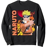 Naruto Main Character On Elemental Background Sweatshirt