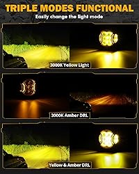 Auxbeam V-Ultra Series 3 Inch 108W LED Round