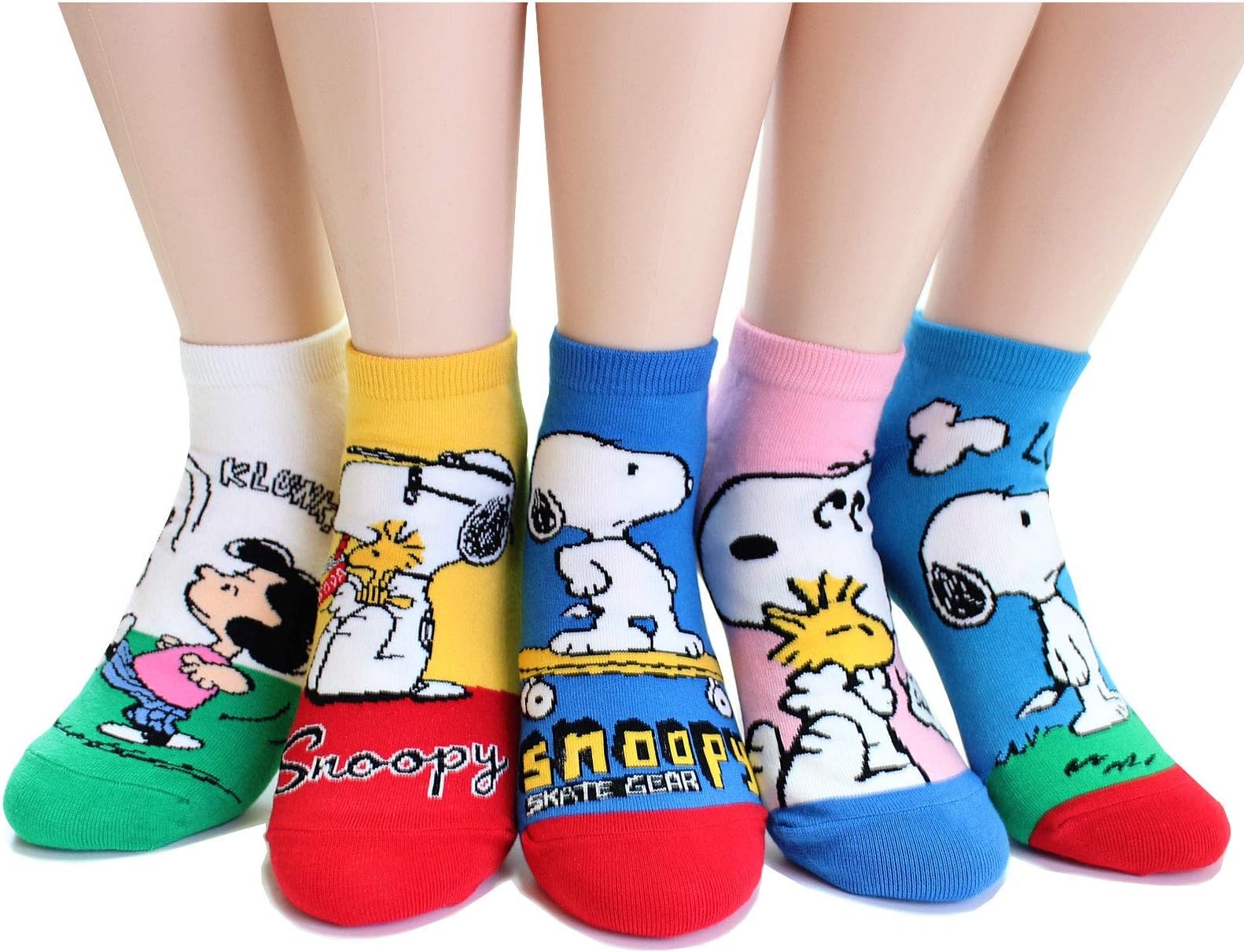 evei The Peanuts Snoopy Cartoon Movie Series Women's Original Socks