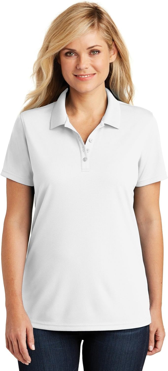 Port Authority Womens Dry Zone Uv Micro-Mesh Polo (LK110) at  Women’s Clothing store