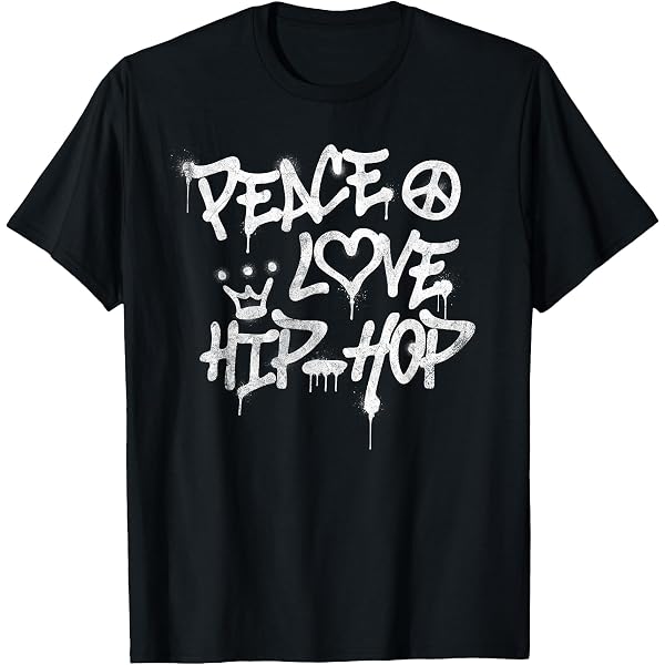 Amazon.com: I Love Hip Hop - Heart HipHop T-Shirt : Clothing