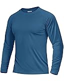 Boladeci Athletic Shirts for Men UPF 50 Long Sleeve