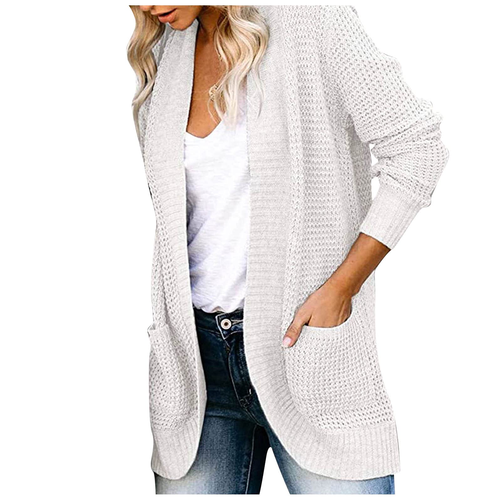 ADJHDFH Ladies Sweaters Cardigans For Women Trendy