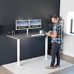 VIVO Electric 71 x 30 in Standing Desk, Memory