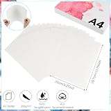WSICSE A4 Watercolour Paper 60 Sheets 300GSM Cotton Cold Press White view 2