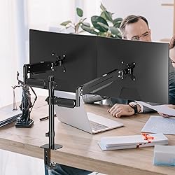 Pholiten Dual Monitor Stand 13-32",Height