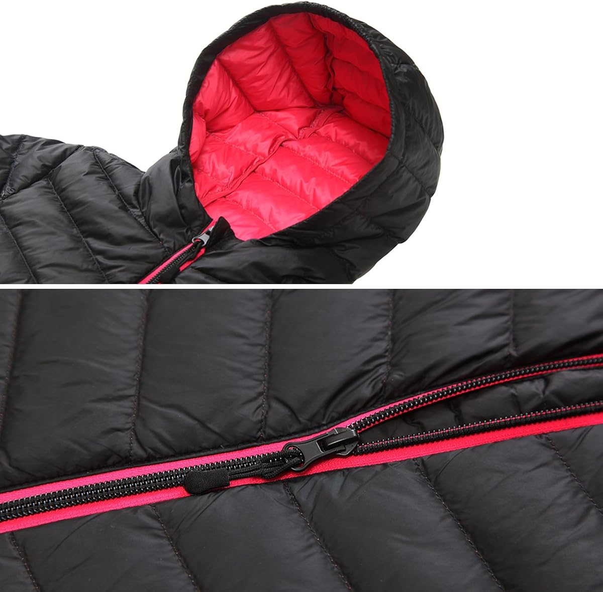 Rokka&Rolla Girls' Ultra Lightweight Packable Down Puffer Jacket Coat: Clothing