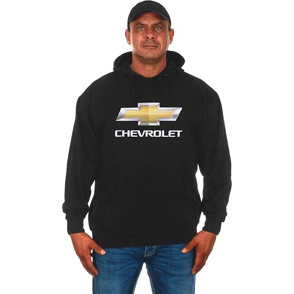 Sweat Capuche Chevrolet Licence Officielle - Zippé Racing Homme