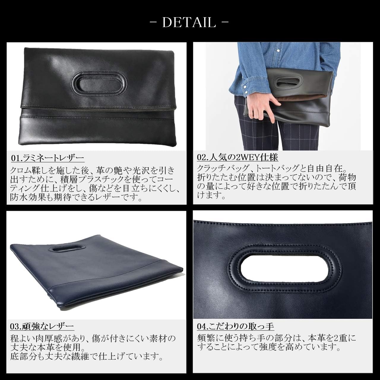 Amazon フロックス バッグ クラッチバッグ セカンドバッグ ハンドバッグ トートバッグ 本革 革 2wey 結婚式 ブランド 人気 メンズ レディース グリーン Phlox フロックス クラッチ セカンドバッグ