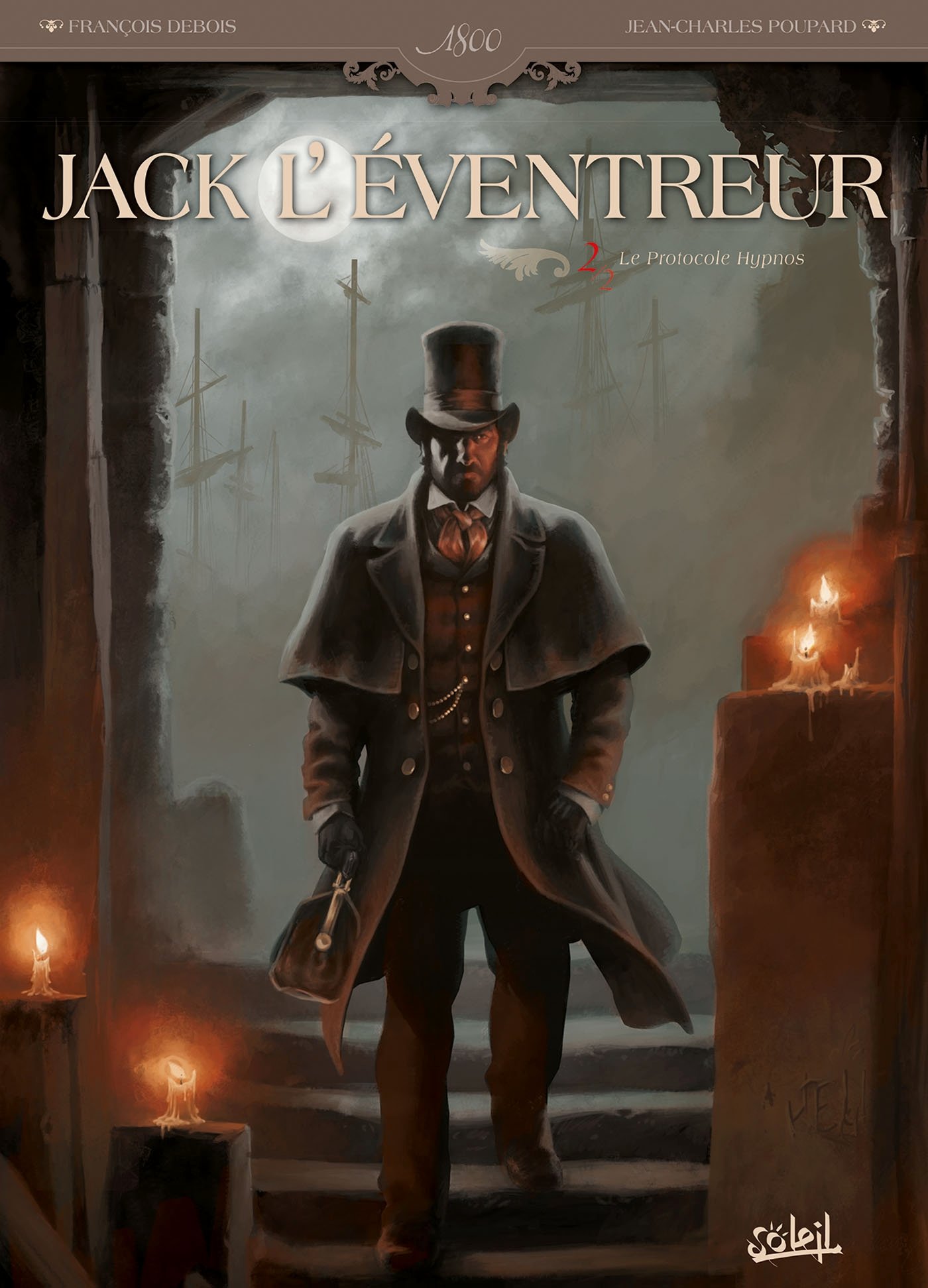 jaquette album Jack l'éventreur T02: Le Protocole Hypnos