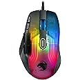 Roccat Kone XP - 3D Lighting Gaming Mouse with 19K DPI Optical Sensor, 4D Krystal Wheel, programmable Button Design & AIMO RG