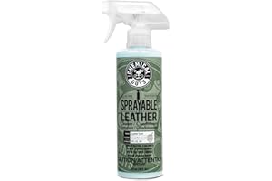 Chemical Guys Sprayable Leather Cleaner and Conditioner in One for Car Interiors, Apparel, and More (Works on Natural, Synthe