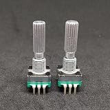 Wvzong EC11 Rotary Encoder Switch Push Button 5-Pack Digital Potentiometer for view 5