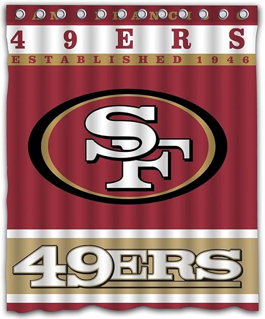 Amazon Com Sonaby Custom San Francisco 49ers Waterproof Fabric