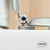 Addis Soft Close Oval Toilet Seat Grey Wood Effect Quick Release Easy Clean view 9