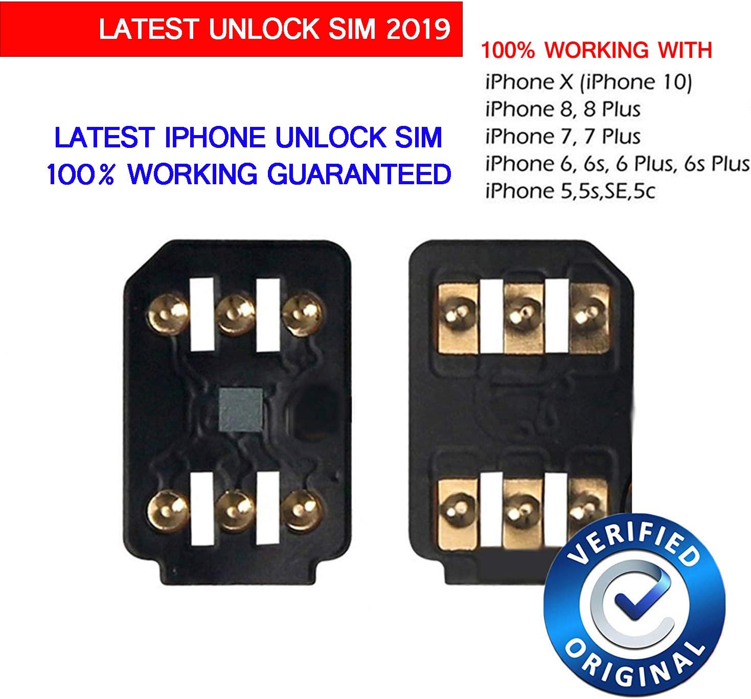 Uniqueall Smart Sim Compatible to Unlock All iPhone Working Guarantee Very Easy and Fast Unlocking Solution