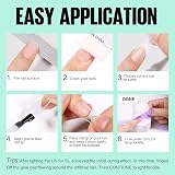 TOMICCA Gel Nail Glue 15ml 4 in 1 Clear for Acrylic Tips Press On Nails view 8