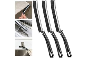SIL VFR Gap Cleaning Brush， Crevice Cleaning Tool,Small Cleaning Brushes,Window Groove Cleaning Brush(3PCS)