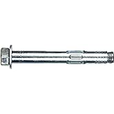 Hillman Sleeve Anchors, 3/8in x 1-7/8in, 50 Pack, Zinc | Zinc-plated steel, hex head expansion anchor for concrete, brick, Pre-drill for mounting frames, fixtures, or shelves