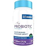 88herbs Probiotic – Bacillus Coagulans – US – Premium Grade Lactospore -Vegan – High Survivability in Gut – Shelf Stable – 60 caps