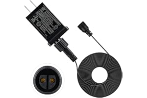 Feekoon 29V 13 W Class 2 LED Christmas Tree Replacement Plug, 9.8ft Power Cord Extension Supply for Christmas Tree Light and Inflatable, Replacement Yard Inflatable Adapter