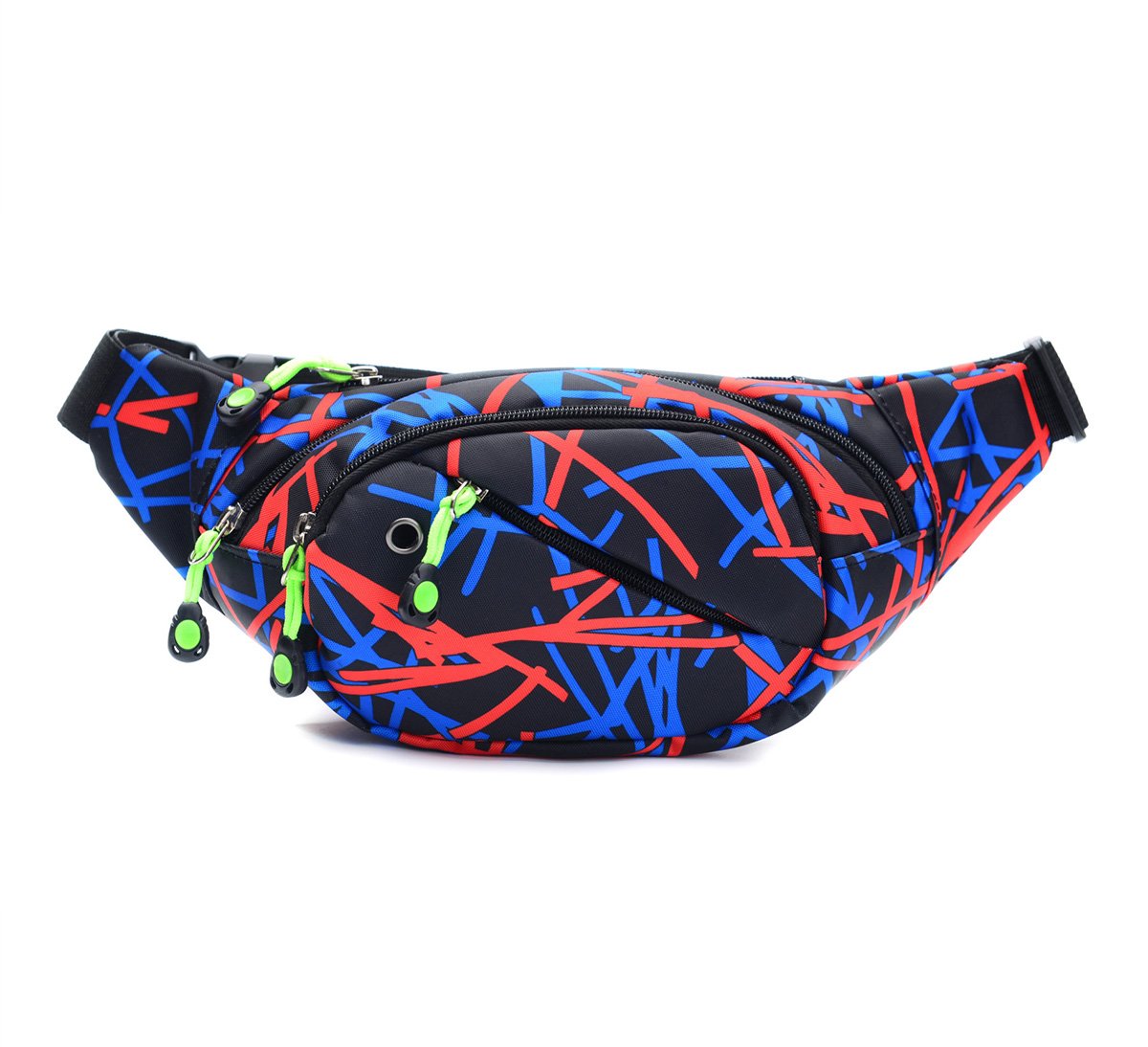 Estwell Bum Waist Bag Pack Outdoor Travel Hiking Fanny Pack Waterproof Holiday Money Hip Pouch for Men Women