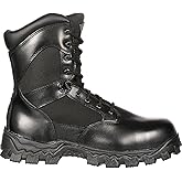ROCKY Men's AlphaForce Zipper Composite Toe Public Service Boots