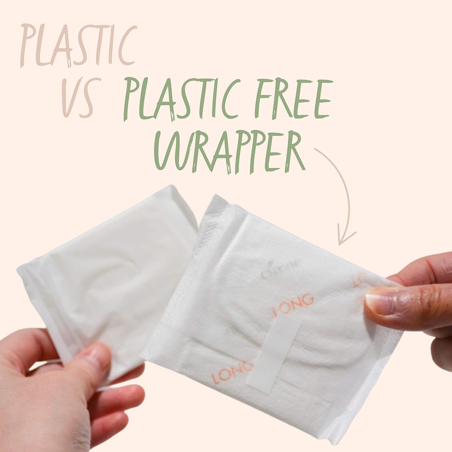 Claene Organic Cotton Panty Liners, Unscented,Thin, Cruelty-Free, Daily, Breathable, Light Incontinence, Natural Pantyliners, Vegan, Menstrual Pads for Women (Regular, 50P): Health & Personal Care