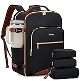 LOVEVOOK 40L Travel Backpack for Women & Men, Large