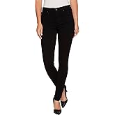 AG Adriano Goldschmied Women's The Farrah Skinny Jean Super Black