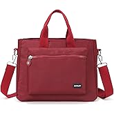 Chyley Small Tote Bag for Women,Canvas Crossbody Bags Shoulder Bag With Zipper,Satchel Purse Work Handbag