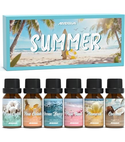 Amazon.com: Soulorigin Beach Fragrance Oils Set, Essential Oil