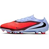 Nike Phantom 6 Low Pro Firm-Ground Soccer Cleats (Racer Blue/White/Pink Blast)