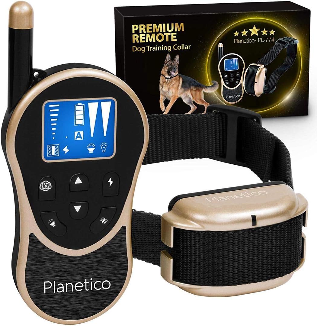 Reviews Remote Dog Training Collar Large Clear LCD Screen