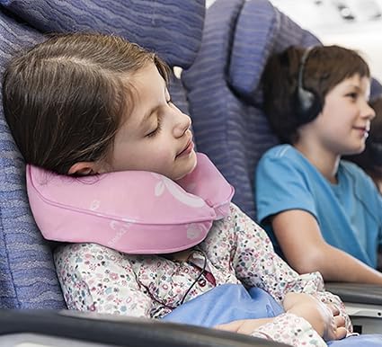 Amazon Com Restcloud Kids Travel Neck Pillow For Airplane Head