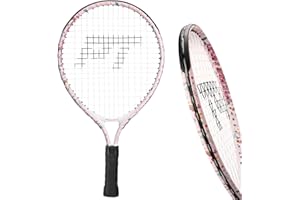 PickleTech Kids Tennis Racket - Toddler Tennis Racket, 17-25 inch Youth Tennis Racquet for Ages 2-12, Multi-Color & Size for Beginners, Ideal Gift for Boys & Girls