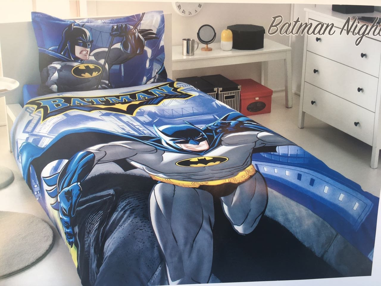 twin size batman bedding set