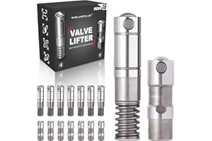 TEMSONE (Genuine OE Quality) 16Pcs Active Fuel Management Valve Hydraulic Roller Lifters Compatible with GMC Cadillac Chevrolet Chevy Buick Pontiac 4.3L 5.3L 6.0L 6.2L Replace 12569256 12645725 12680871