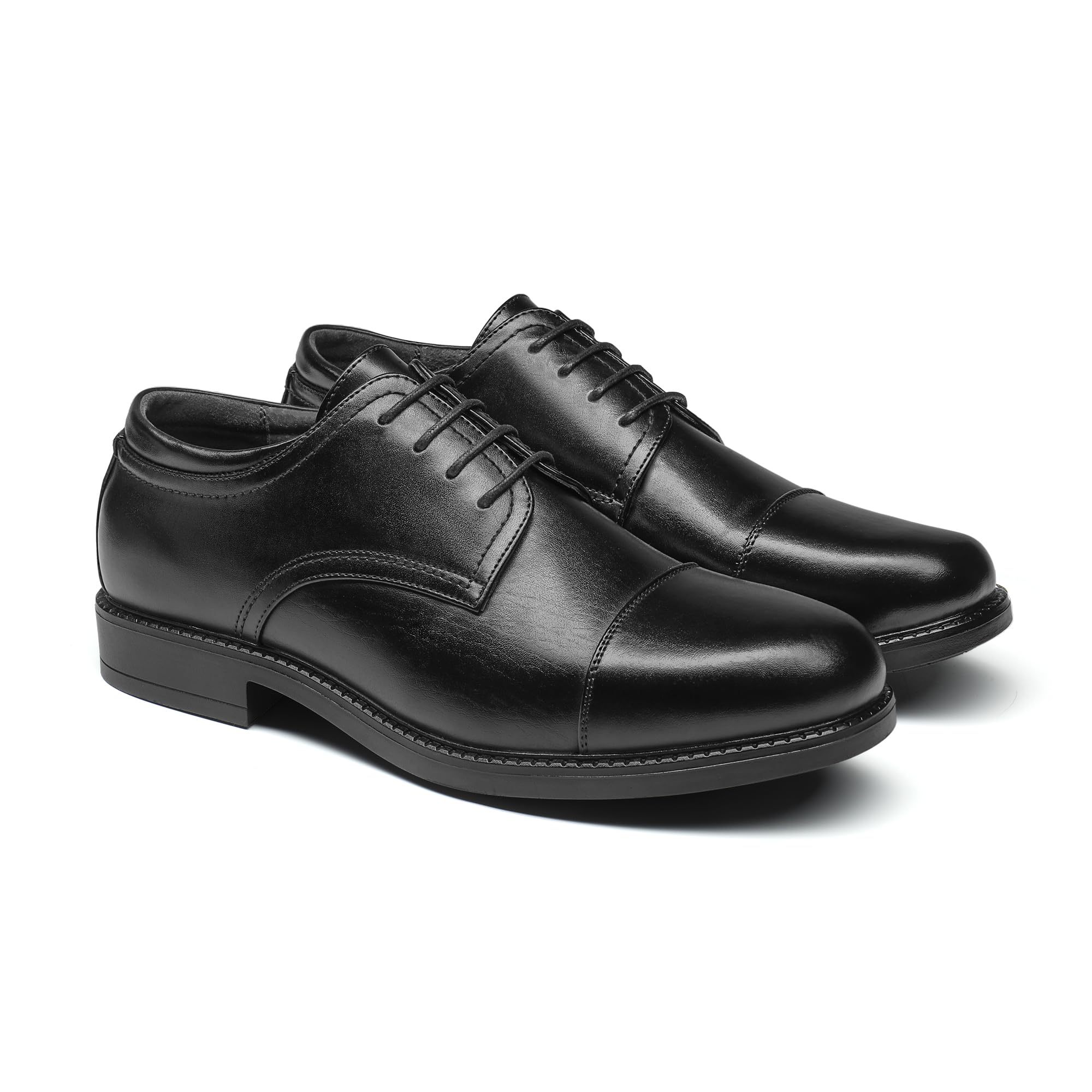 Bruno Marc Men's Lace Up Formal Dress Shoes Brogues Derby, Comfortable Leather Shoes for Men