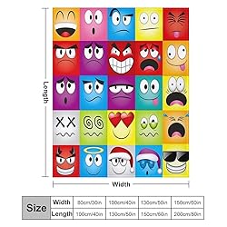 Cartoon Blanket, Super Soft Large Fluffy Enlarged